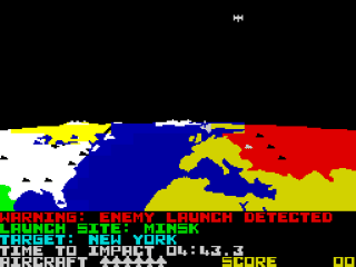 Raid Over Moscow screenshot 3 for ZX Spectrum